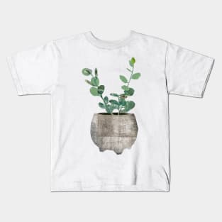 Silver dollar vine Kids T-Shirt